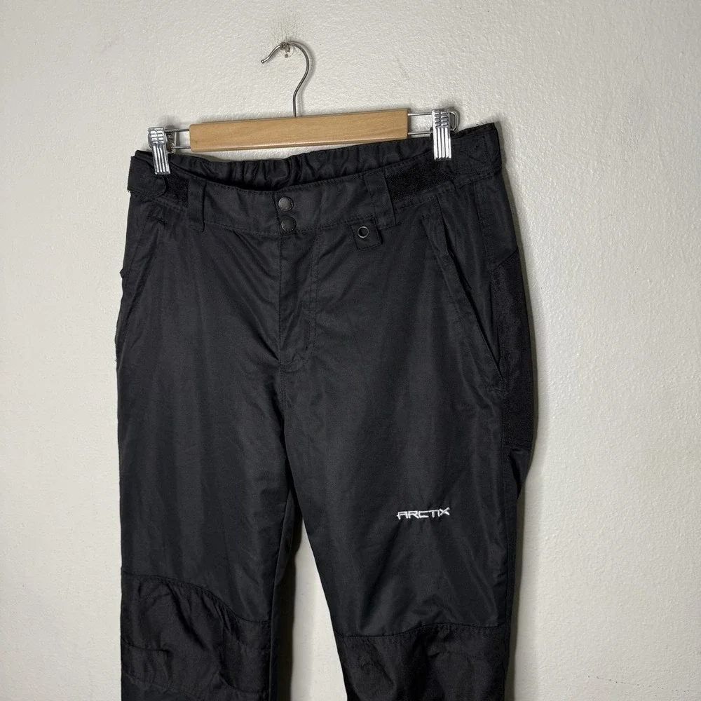 Arctix‎ Kids Black Snow Pants Reinforced Knees Winter Size XL